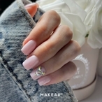 Цветная база Makear NRB Nude French, 8 ml